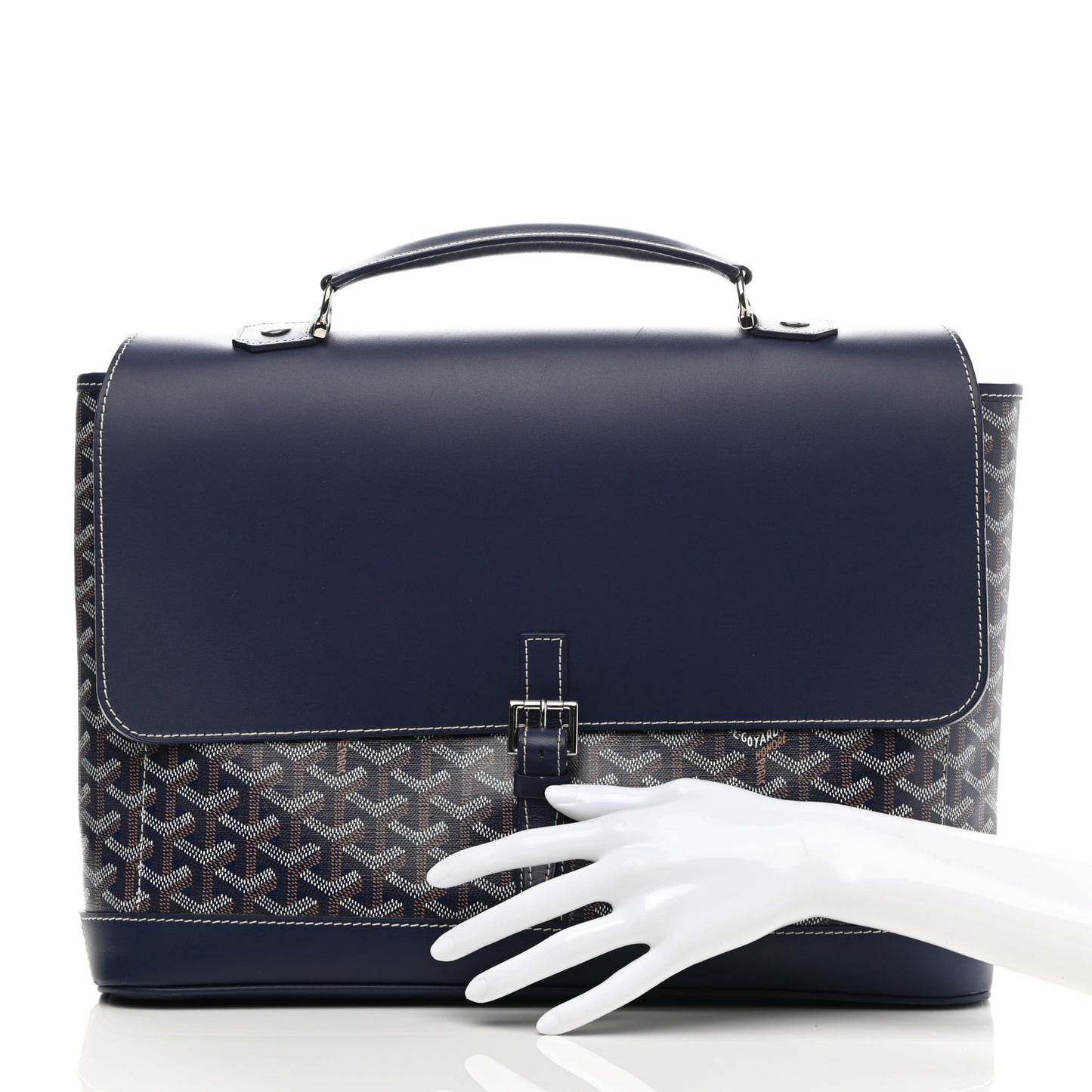 Goyardine Citadin Messenger Navy