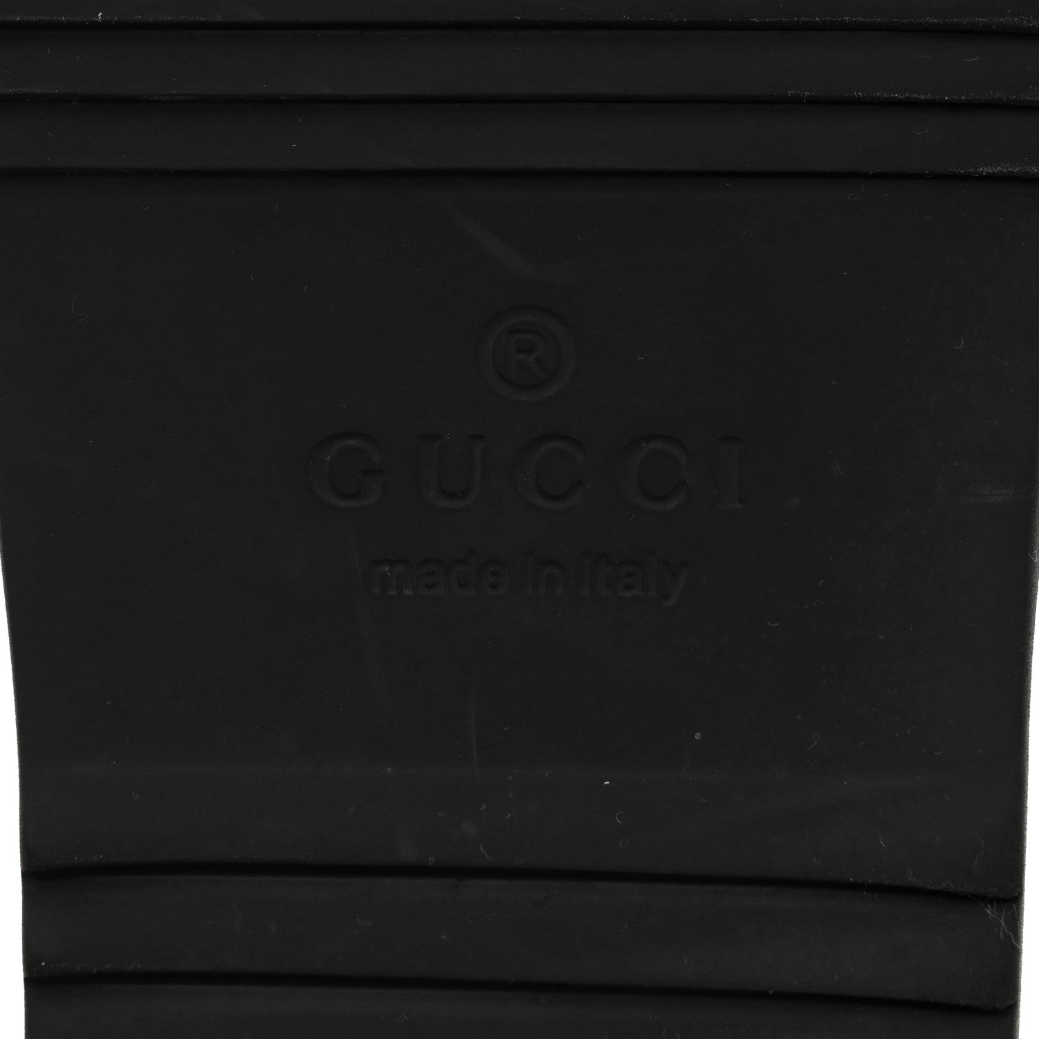 Gucci Rubber Mini Double G Womens Isla Dad Sandals 38 Black 8 of 11