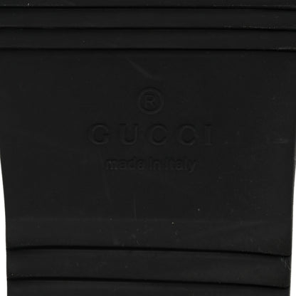 Gucci Rubber Mini Double G Womens Isla Dad Sandals 38 Black 8 of 11