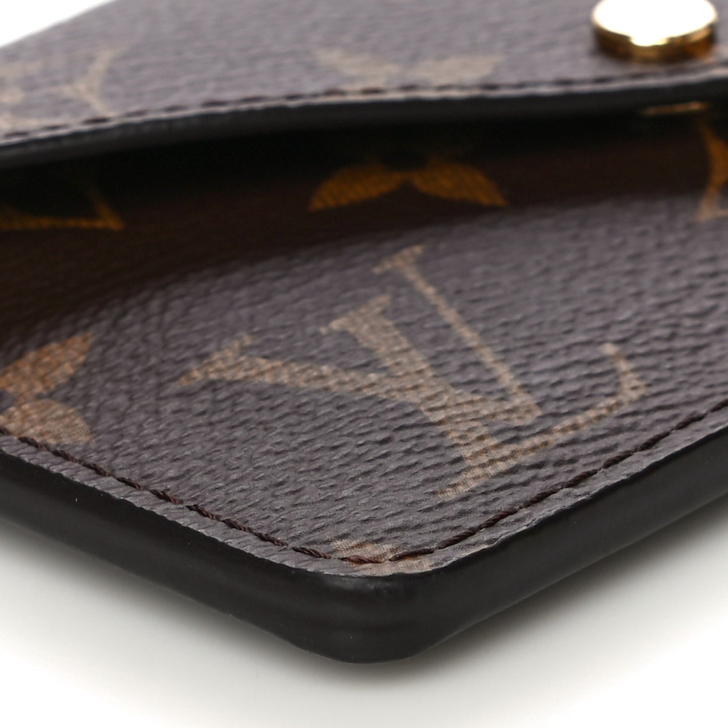 Monogram Recto Verso Card Holder Black
