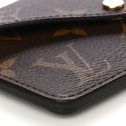 Louis Vuitton Monogram Recto Verso Card Holder Black 8 of 10