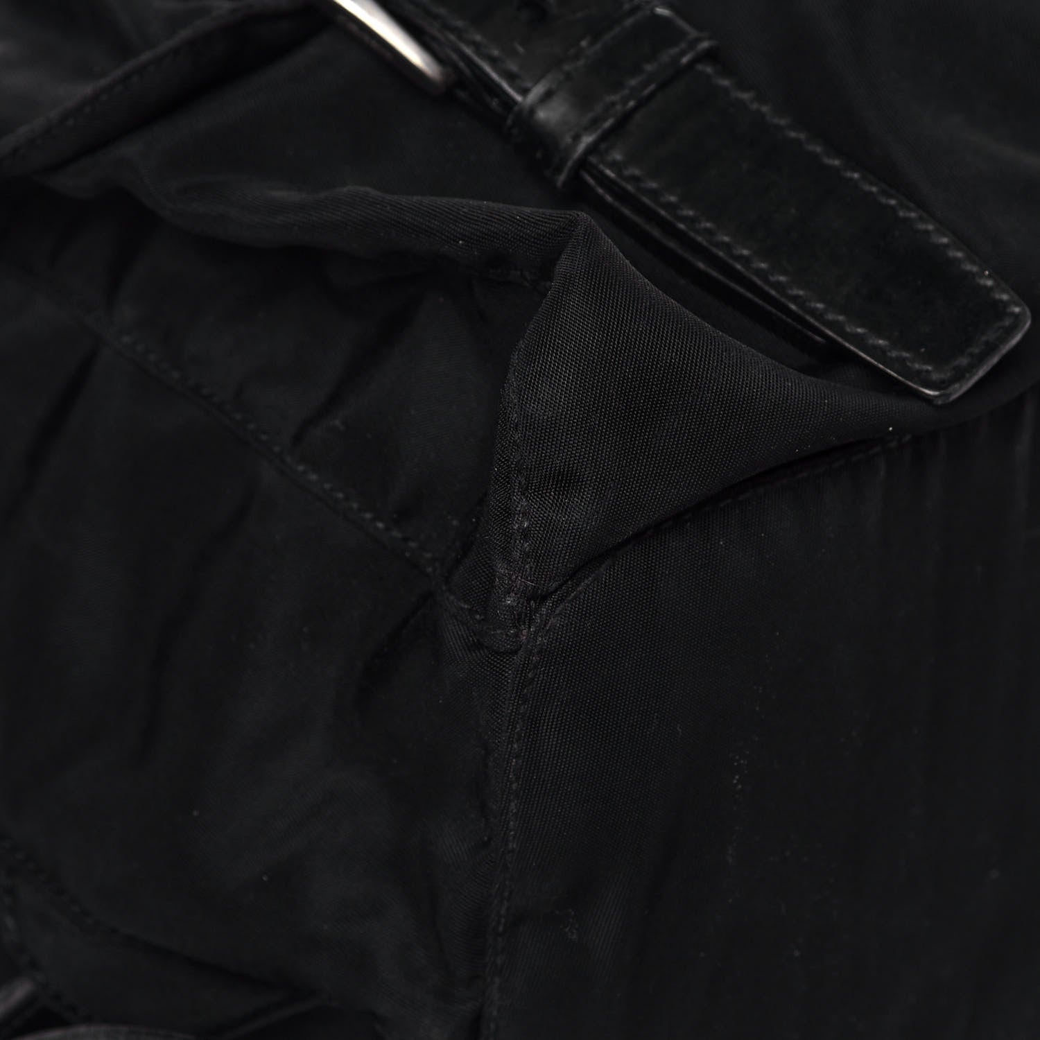 Prada Nylon Vela Medium Backpack Black 8 of 15