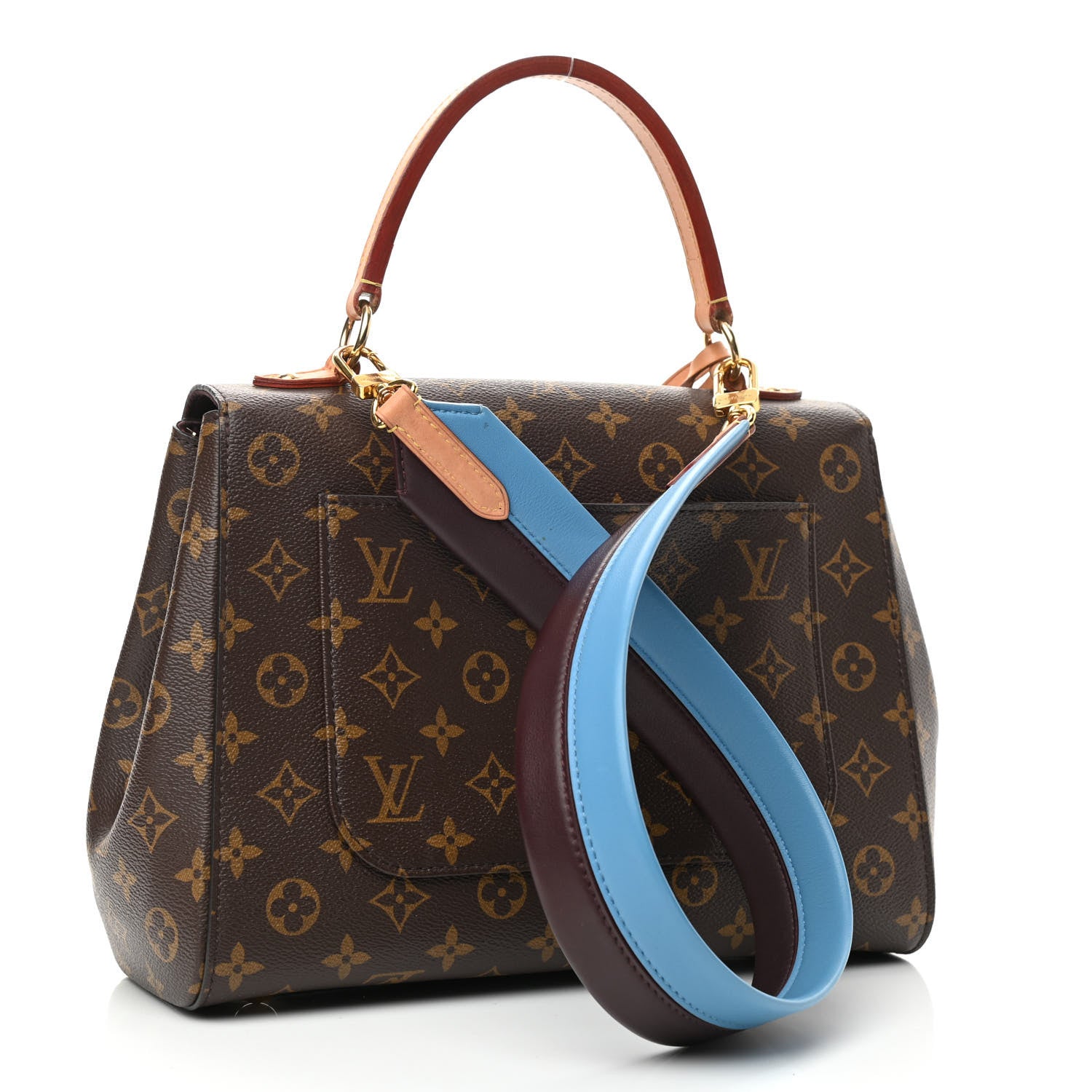 Louis Vuitton Monogram Cluny MM Blue Glacial 3 of 11
