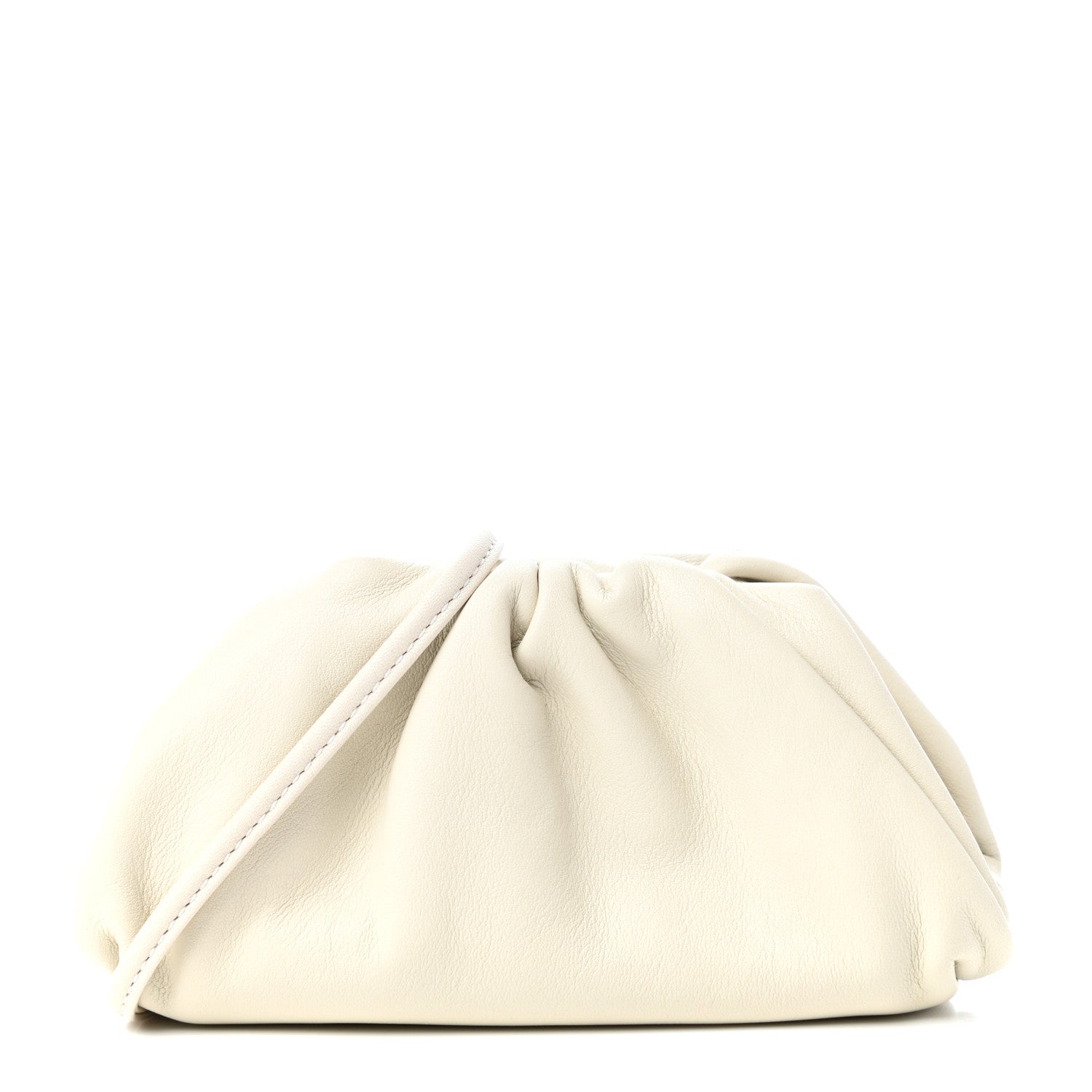 Bottega Veneta Butter Calfskin Coin Purse Mist 1 of 6