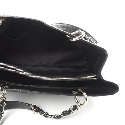 Chanel Caviar Quilted Grand Shopping Tote GST Black 5 of 14