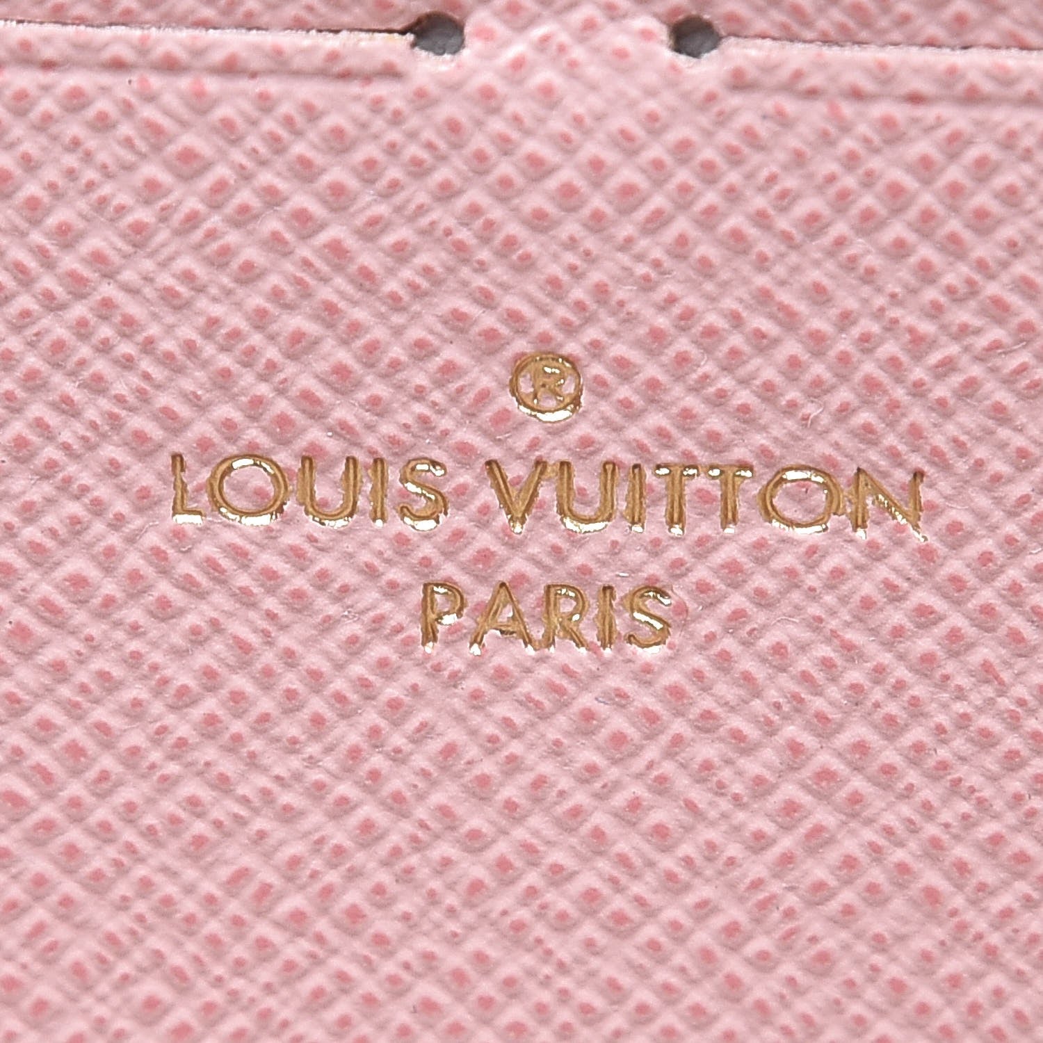 Louis Vuitton Damier Azur Clemence Wallet Rose Ballerine 6 of 7