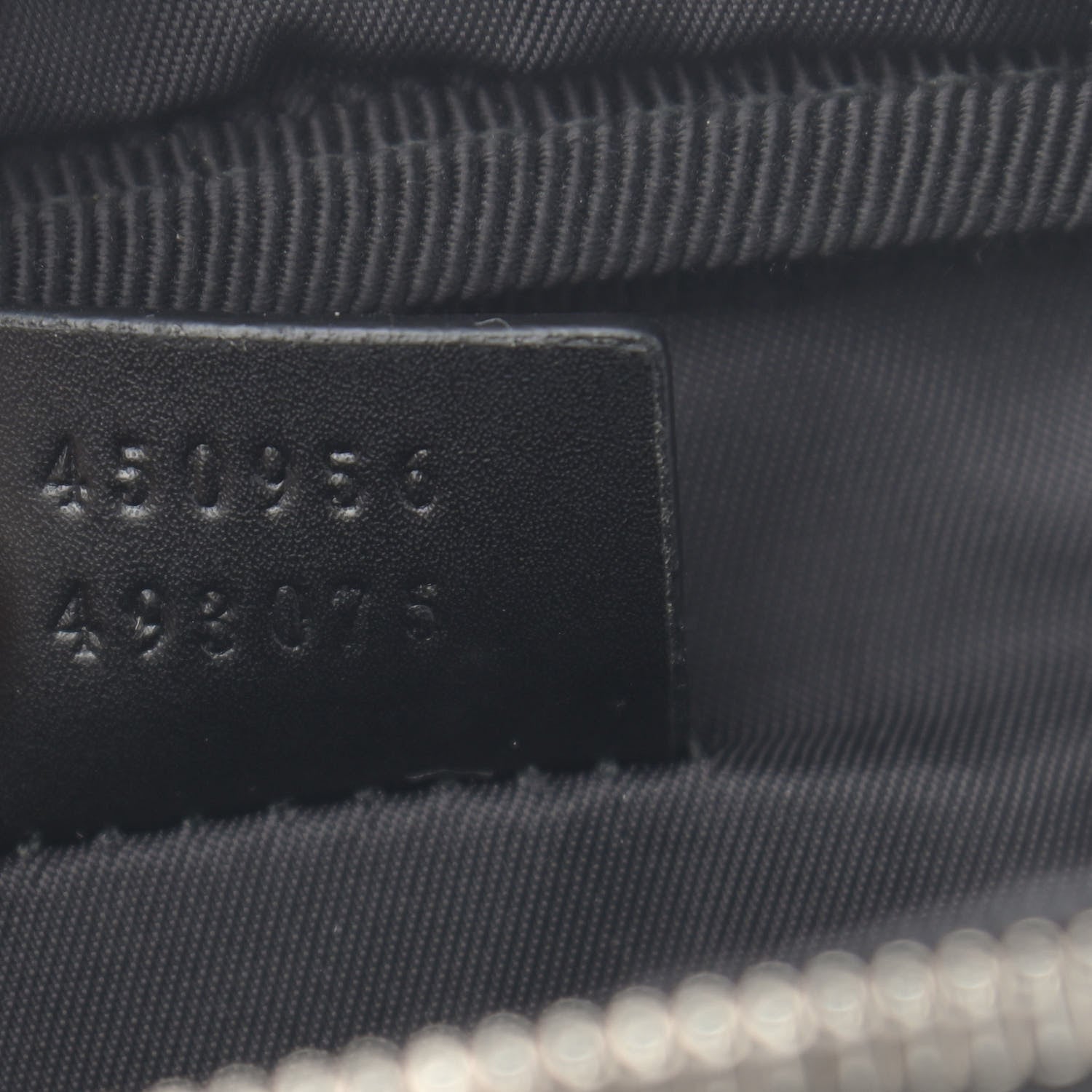 Gucci GG Supreme Monogram Web Belt Bag Black 8 of 13