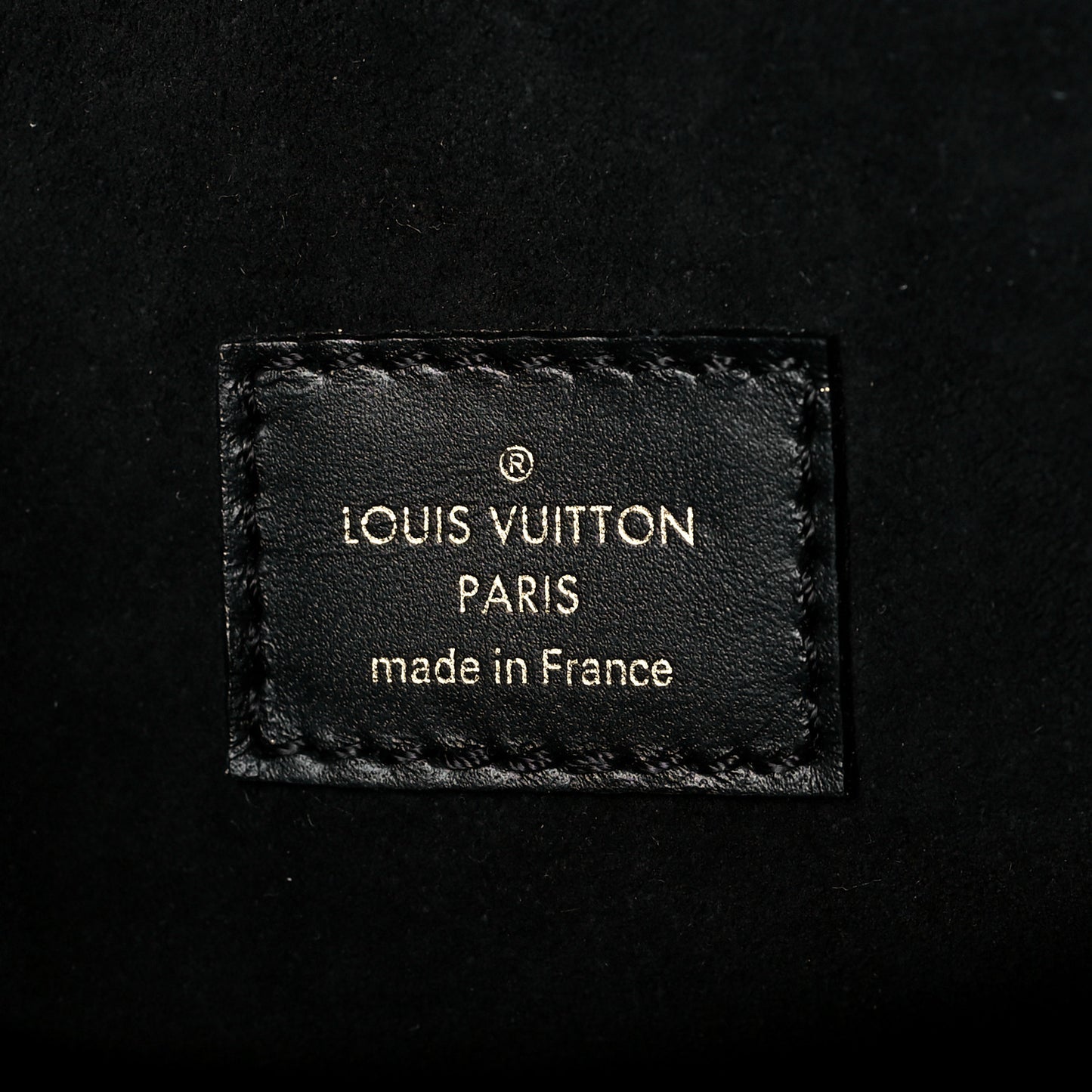 Grained Calfskin Shearling On My Side MM Black