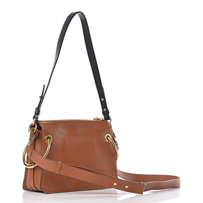 Chloe Calfskin Suede Small Roy Bag Caramel 3 of 10