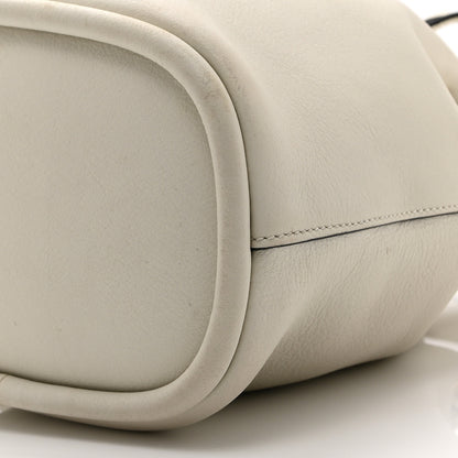 Prada Nappa Mini Re-Edition 1978 Bucket Bag  White 10 of 11