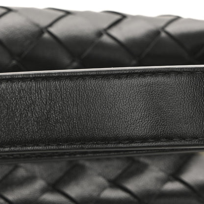 Bottega Veneta Calfskin Nappa Intrecciato Mini Wallace Black 13 of 13