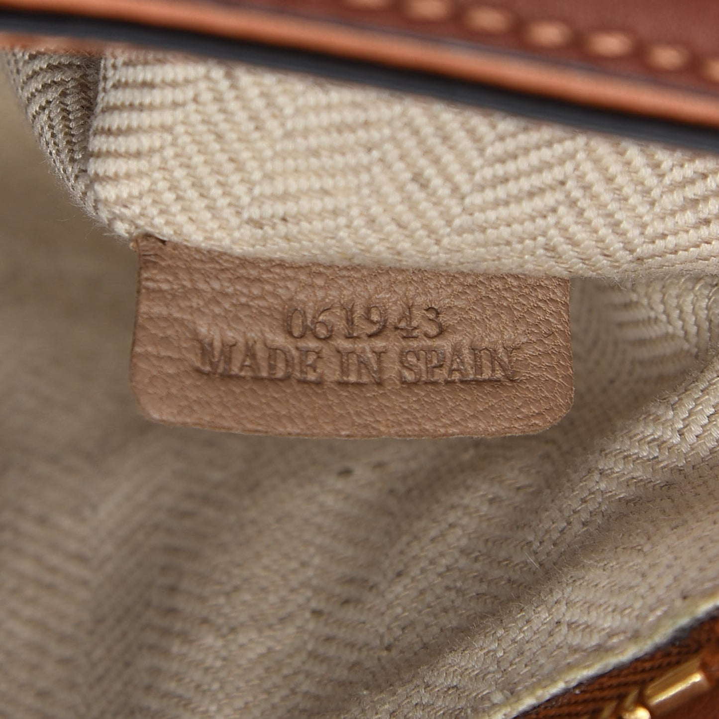 Calfskin Mini Puzzle Bag Tan Medium Pink