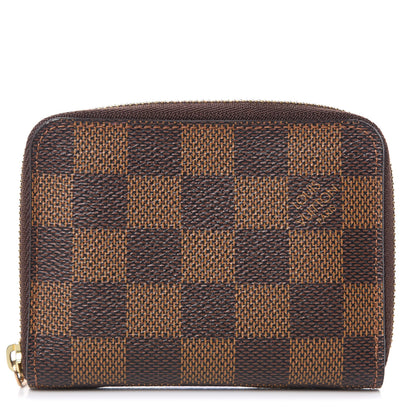 Louis Vuitton Damier Ebene Zippy Coin Purse 1 of 8