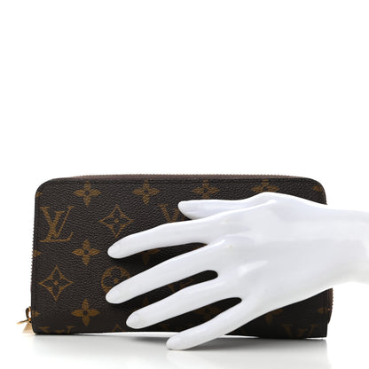 Louis Vuitton Monogram Zippy Wallet Rose Ballerine 3 of 17