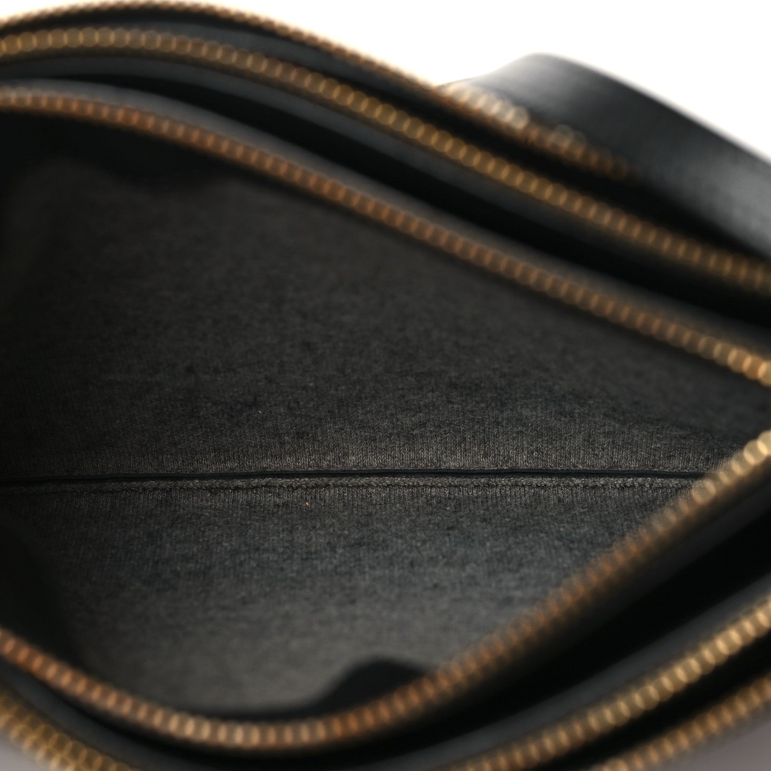 Celine Lambskin Small Trio Crossbody Bag Black 6 of 11