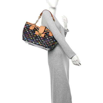 Louis Vuitton Monogram Multicolor Annie GM Black 2 of 10