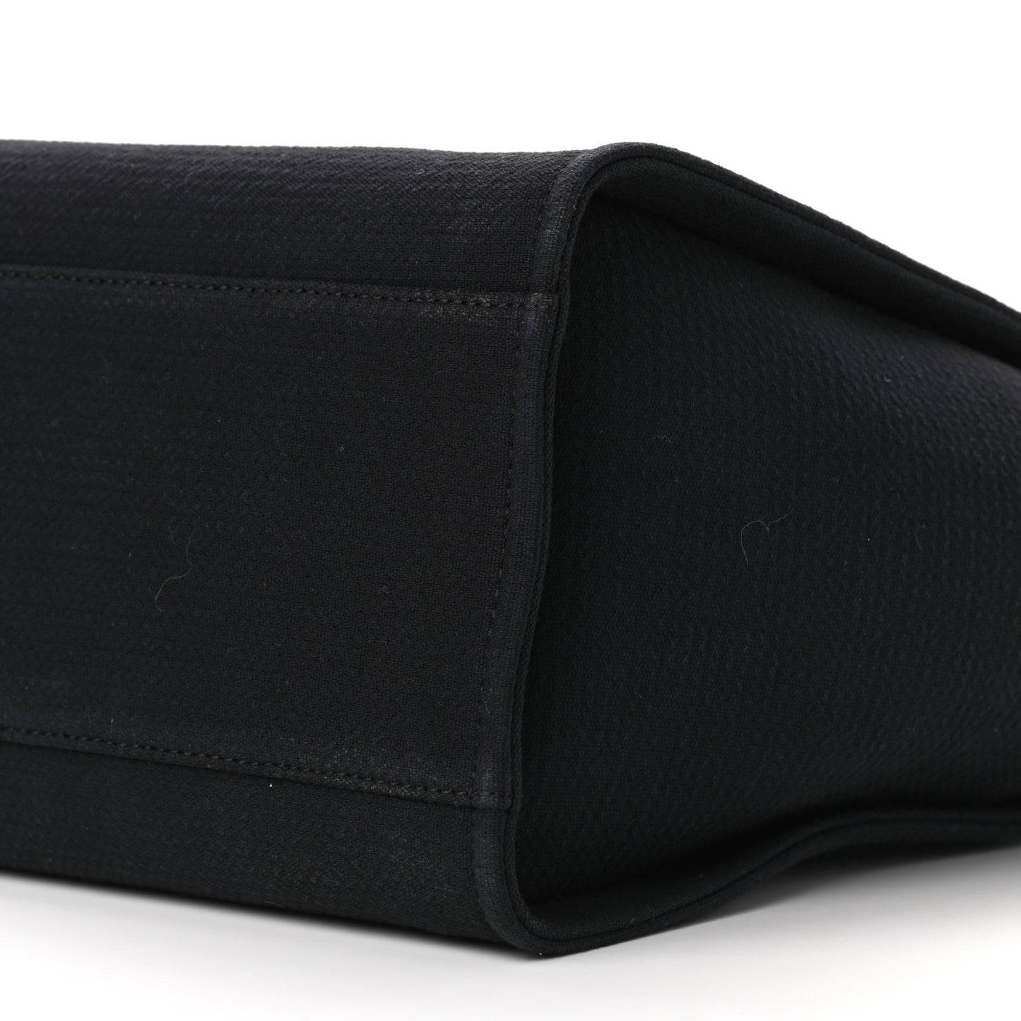 Mixed Fibers Medium Deauville Tote Black