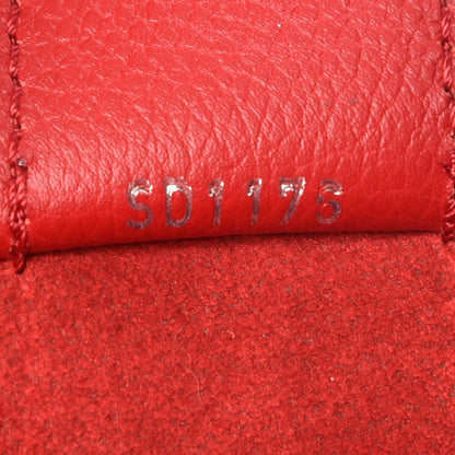 Louis Vuitton Calfskin Lockme Cabas Rubis 8 of 8