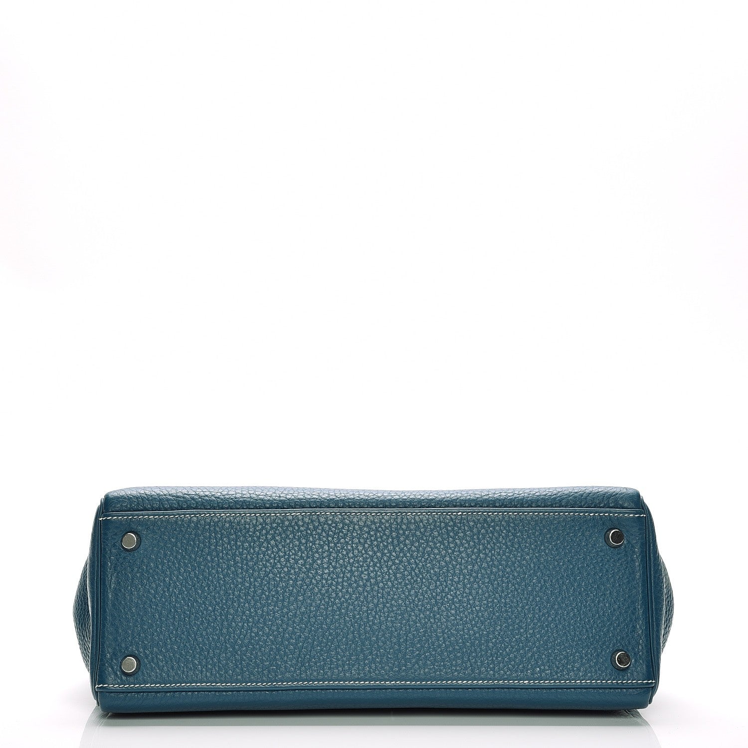 Hermes Taurillon Clemence Kelly Retourne 32 Blue Jean 6 of 40