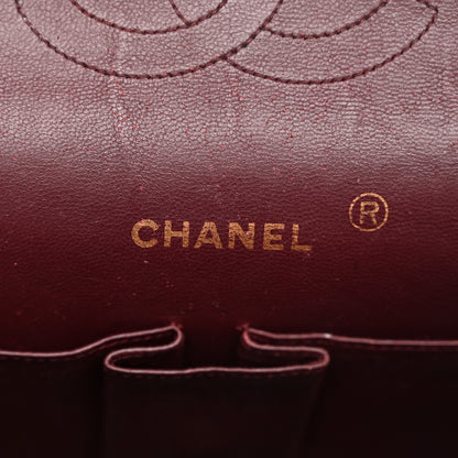 Chanel Lambskin Quilted Medium Double Flap Bijoux Chain Black 6 of 11