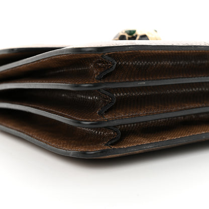 Bulgari Shiny Karung Serpenti Forever Top Handle Brown 9 of 15