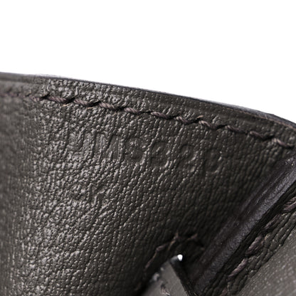 Hermes Togo Birkin 25 Etain 7 of 10