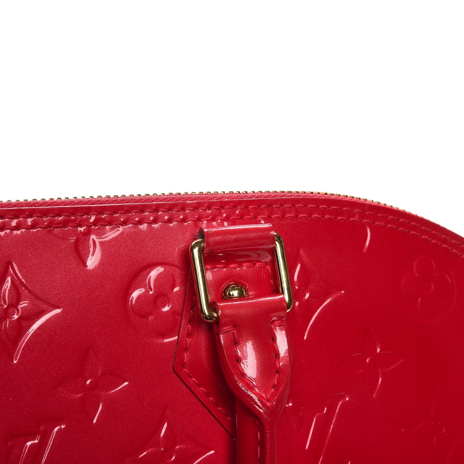 Louis Vuitton Vernis Alma GM Rouge Grenadine 13 of 14