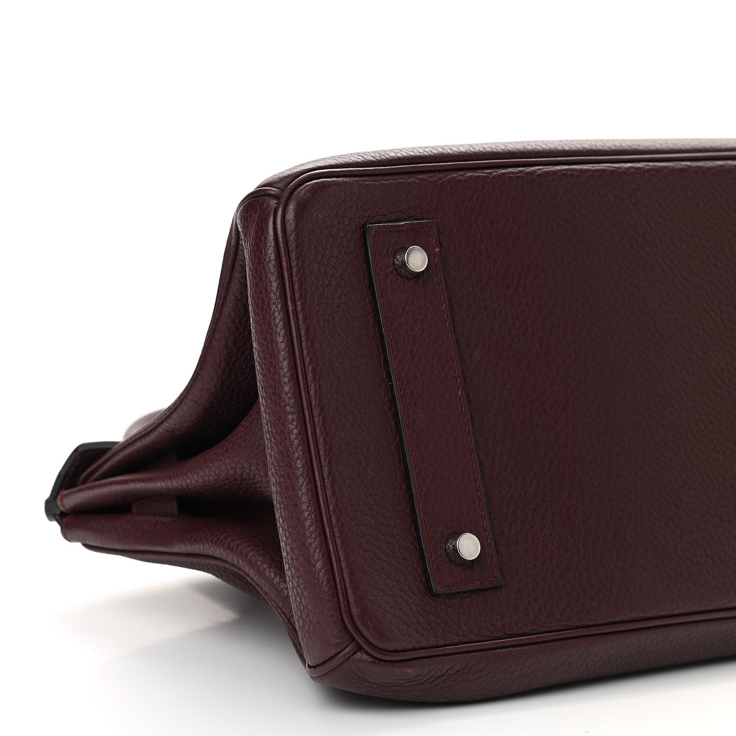 Hermes Taurillon Clemence JPG Shoulder Birkin II 42 Prune 9 of 11