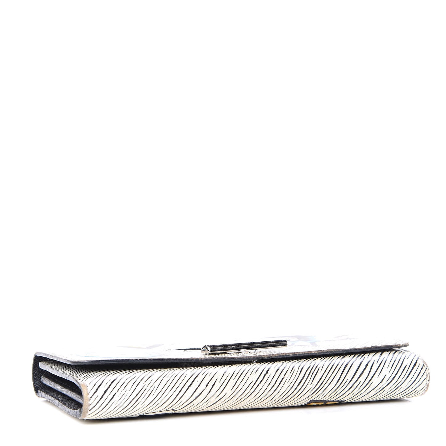 Epi Azteque Twist Wallet White