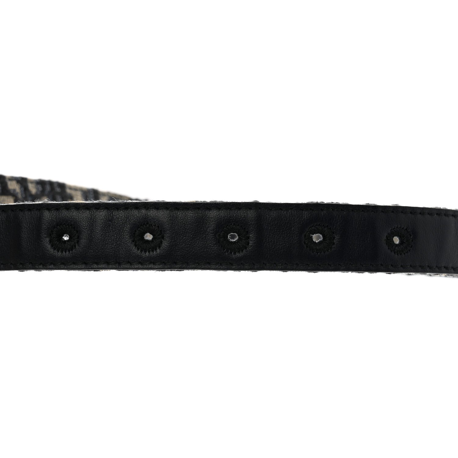Christian Dior Oblique 30 Montaigne 35mm Belt 85/34 Blue 3 of 6