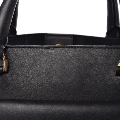 Mulberry Silky Calf Medium Willow Tote Black 9 of 17