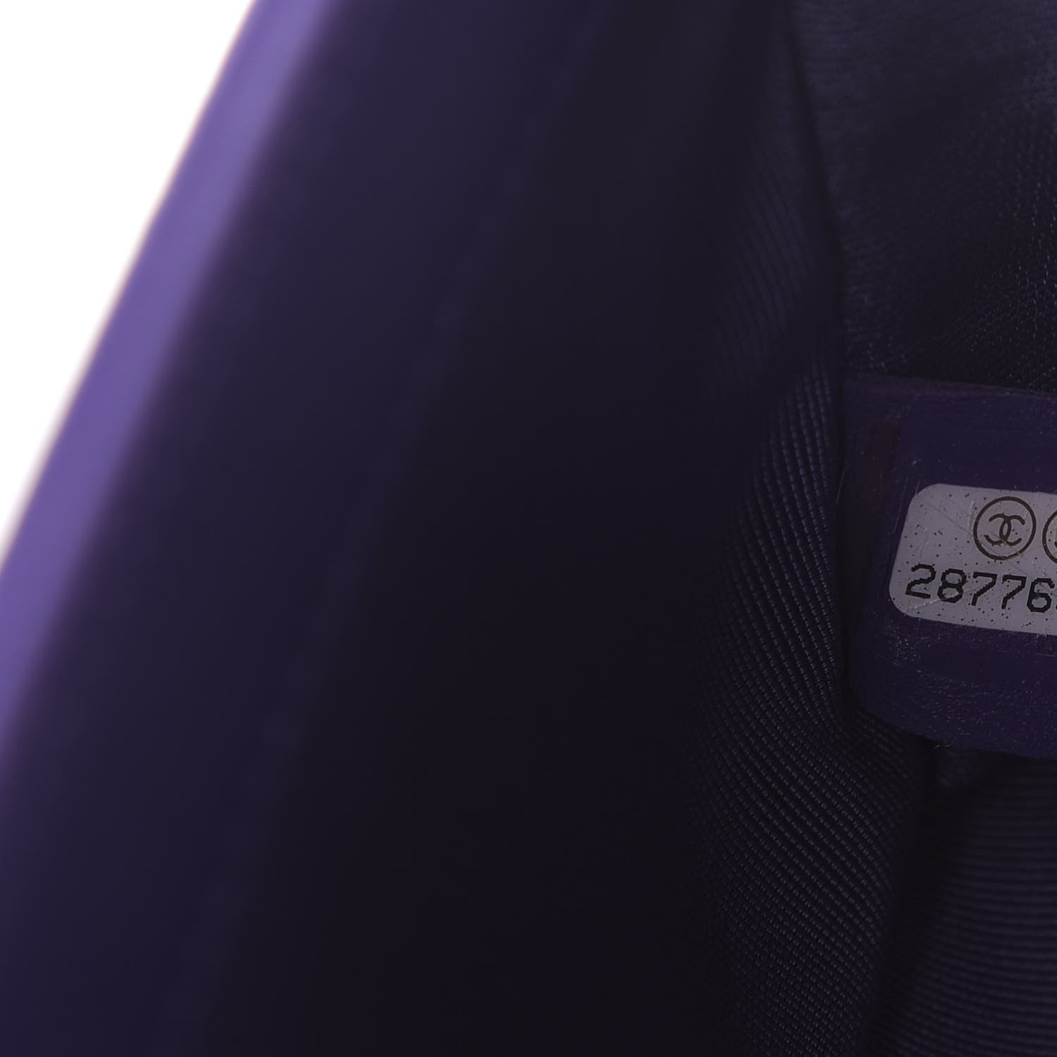 Chanel Calfskin Quilted Small Boy Flap Purple 9 of 10