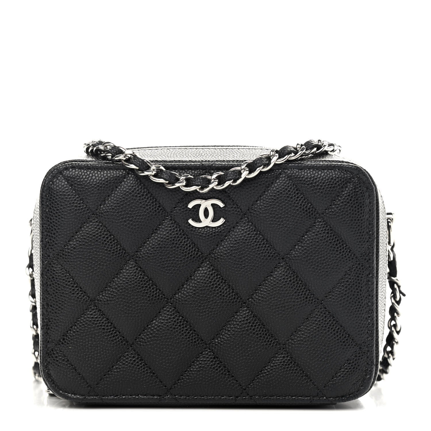 Chanel Caviar Quilted Camera Bag Black 1 of 10