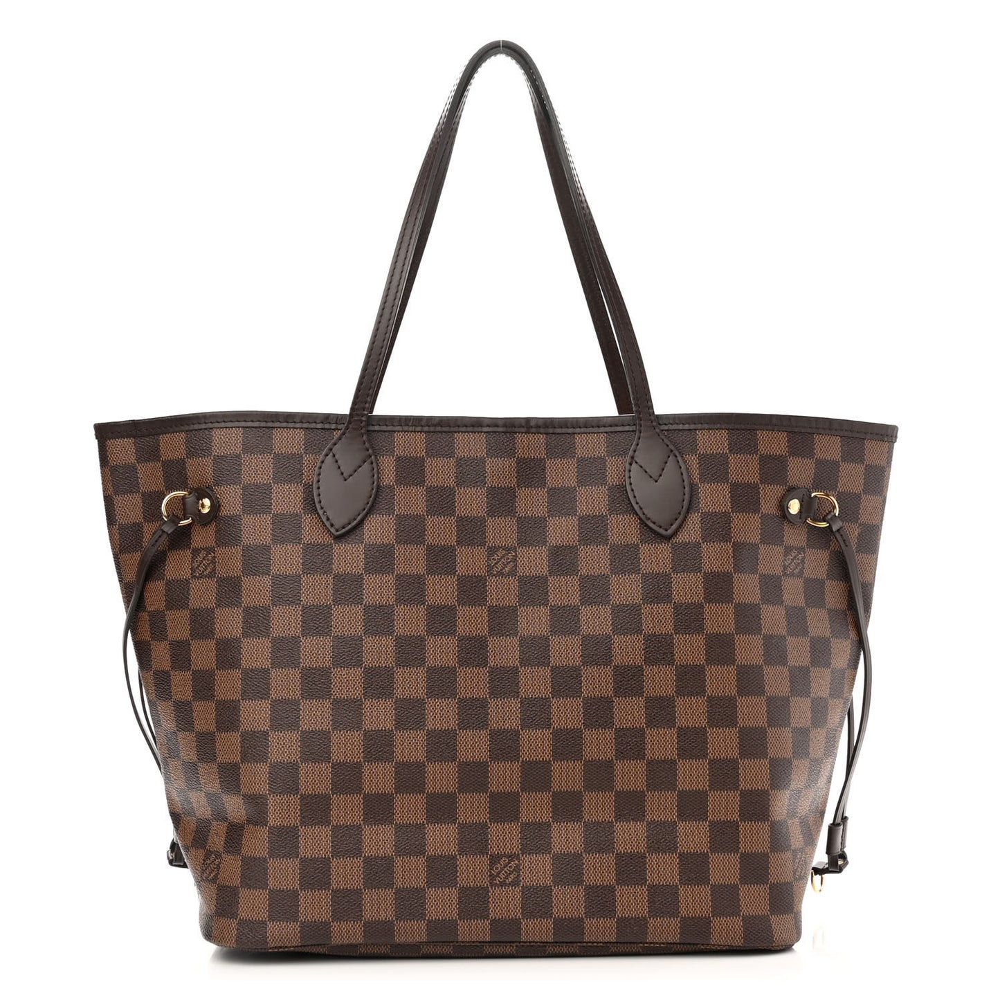 Damier Ebene Neo Neverfull MM Rose Ballerine