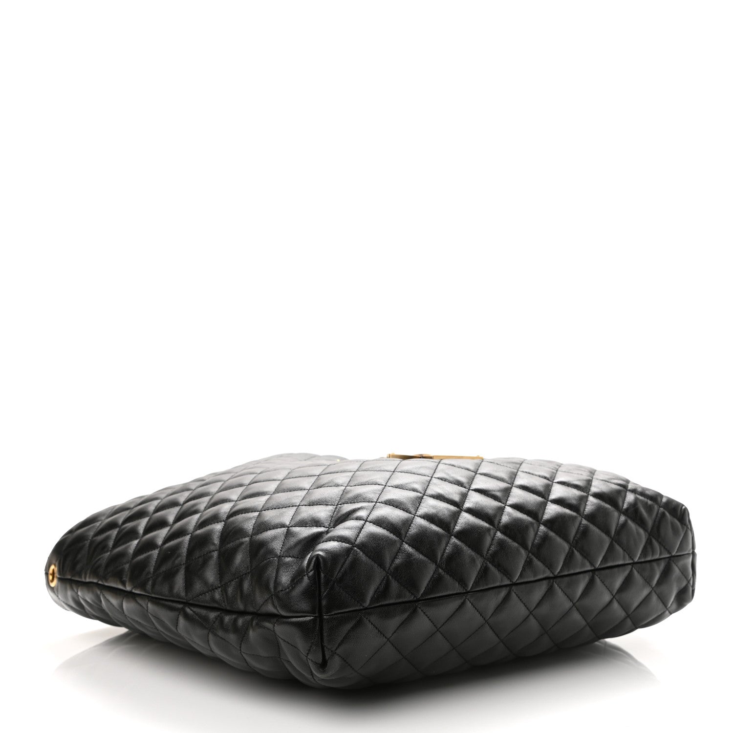 Saint Laurent Lambskin Quilted Maxi Icare Shopping Tote Black 5 of 11