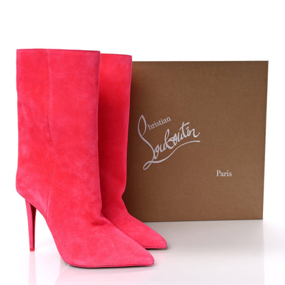 Christian Louboutin Veau Velours Astrilarge 100 Booties 39 8 of 8