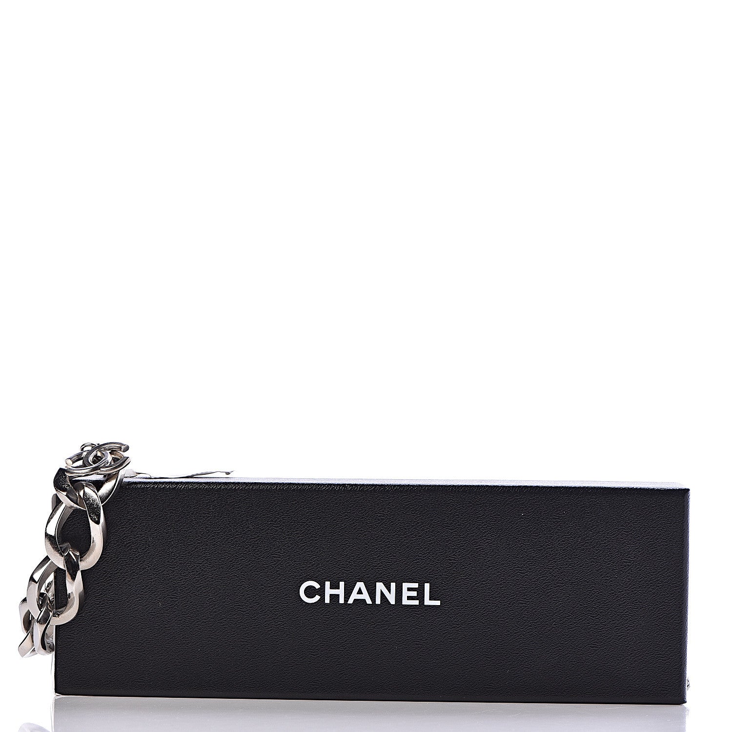 Chanel Chain Link CC Bracelet Silver 4 of 4
