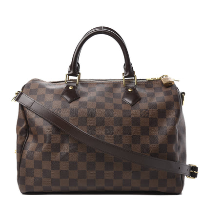 Louis Vuitton Damier Ebene Speedy Bandouliere 30 1 of 10