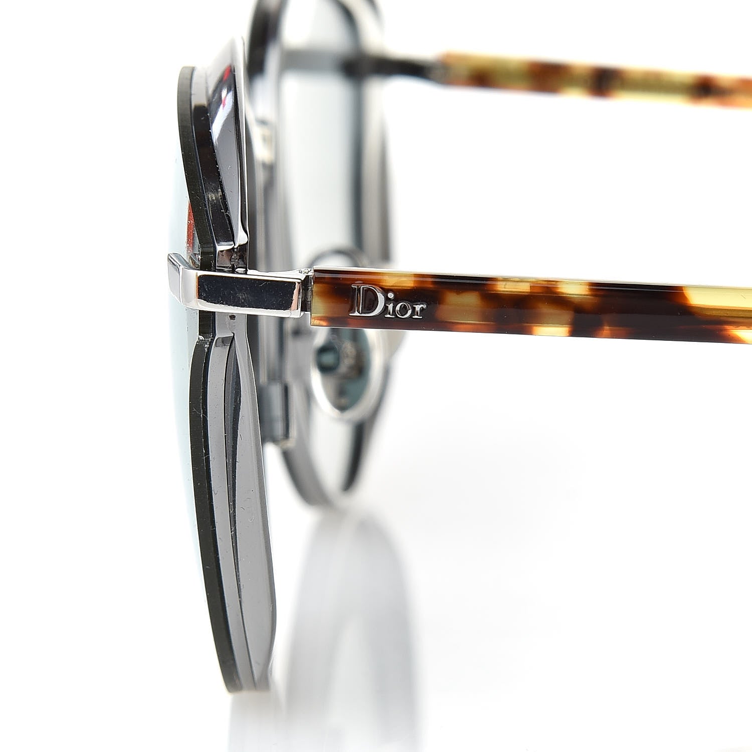 Christian Dior Oversized Offset 2 Sunglasses Tortoise 7 of 8