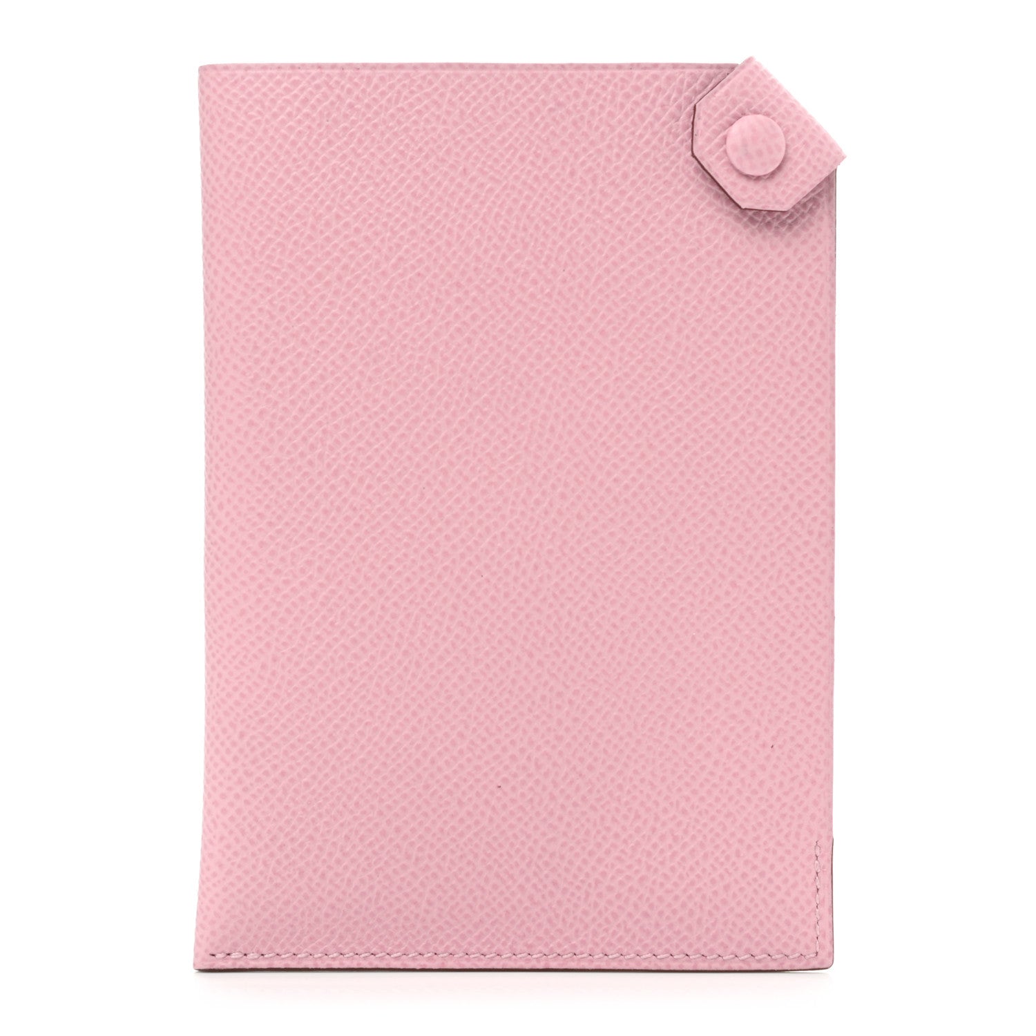 Hermes Epsom Tarmac PM Passport Holder Mauve Sylvestre 1 of 6