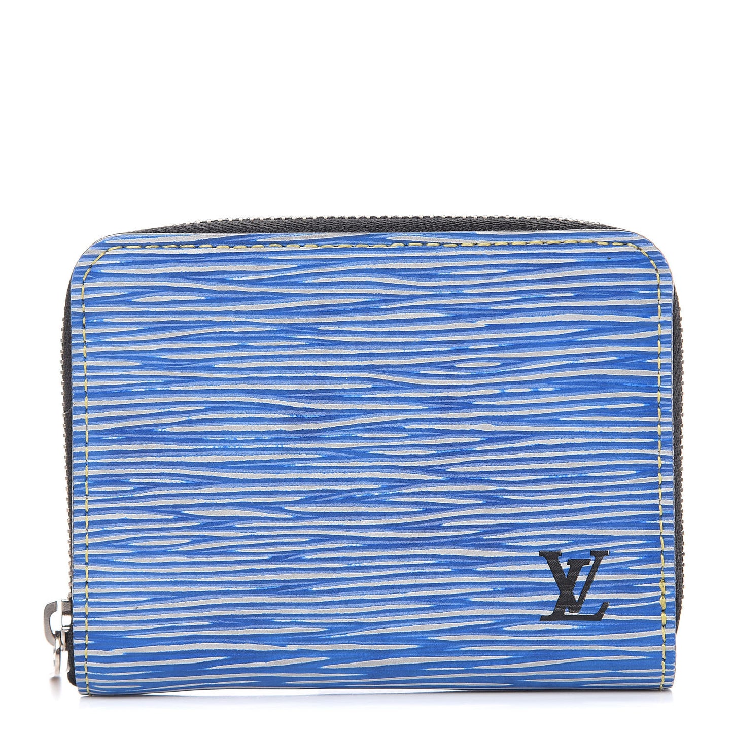 Epi Zippy Coin Purse Denim Light