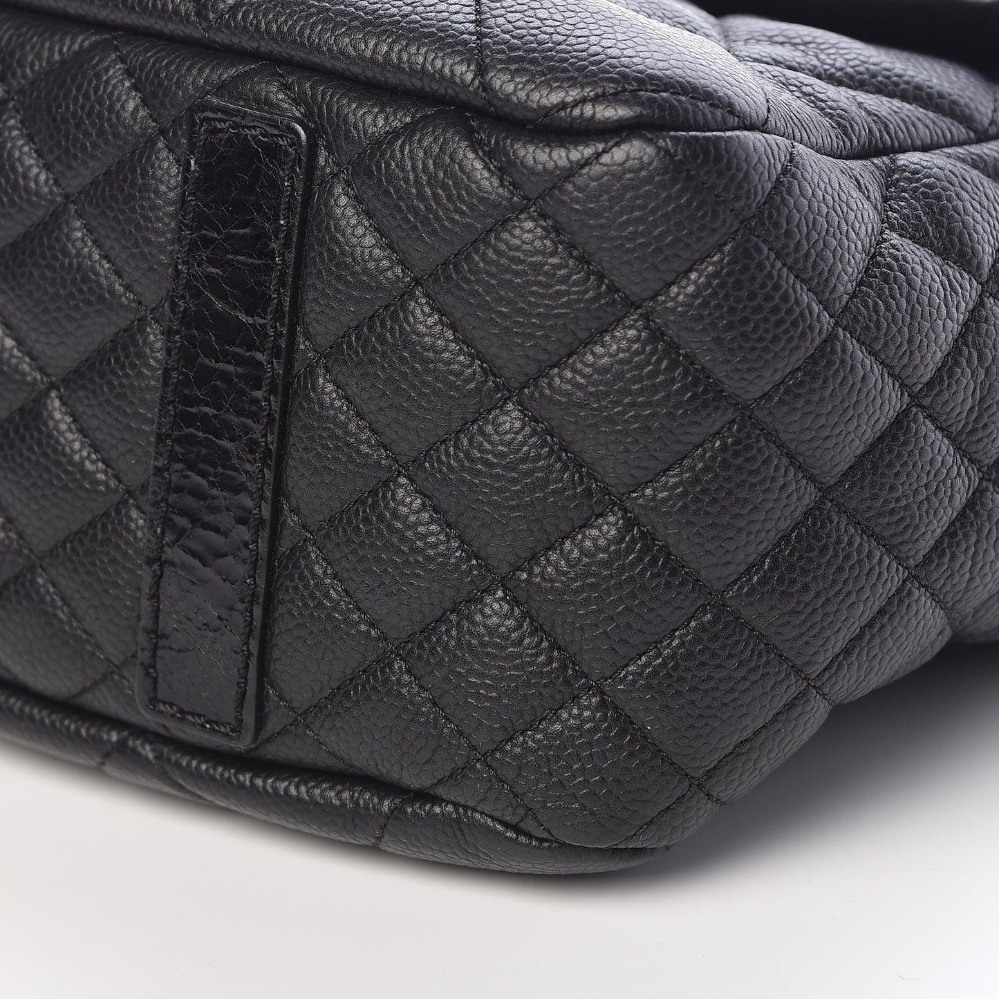 Caviar Quilted Coco Casual Flap Black
