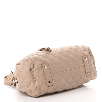 Marc Jacobs Calfskin Quilted Stam Beige 3 of 11
