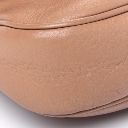 Gucci Pebbled Calfskin Medium Soho Flap Crossbody Camelia 18 of 25
