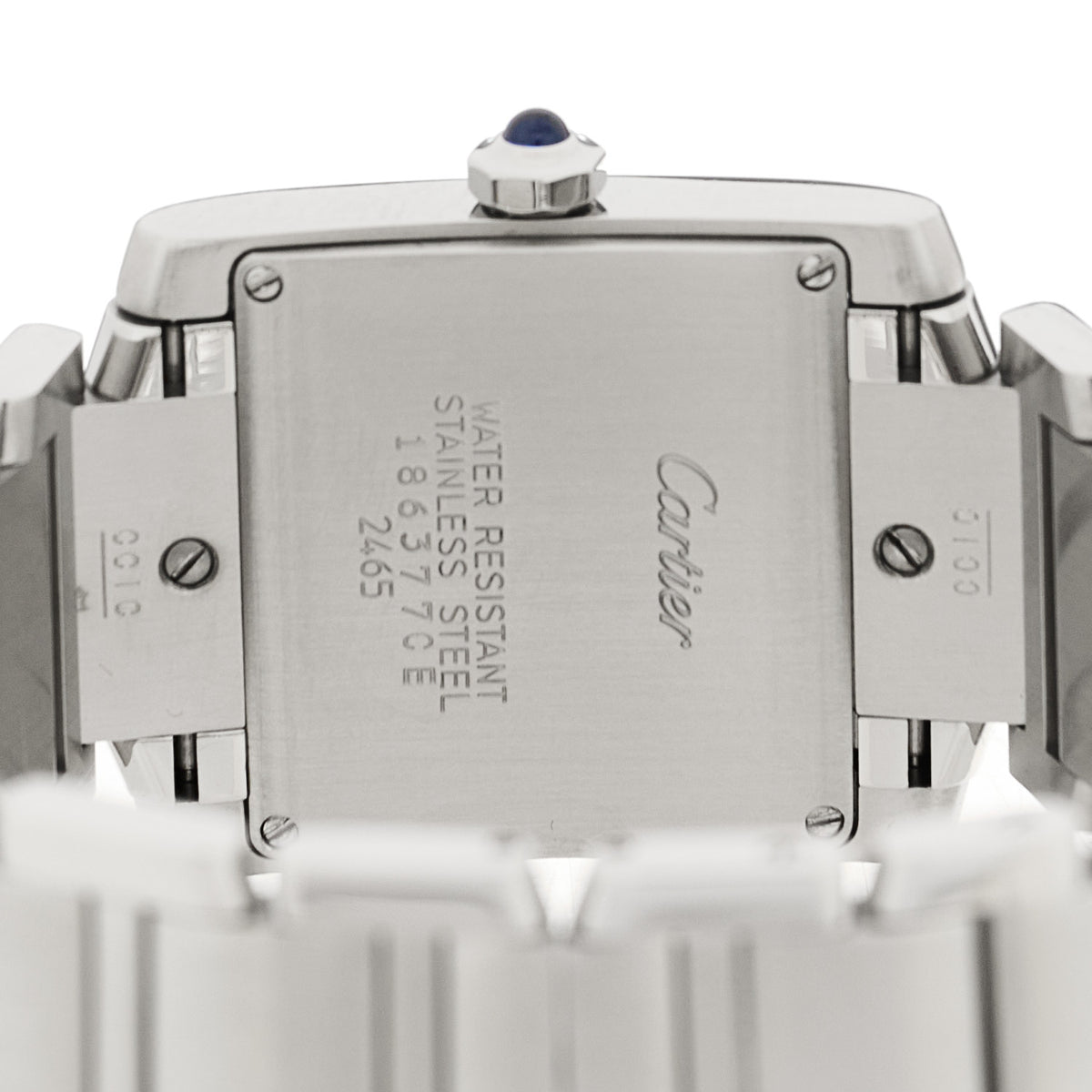 Cartier Stainless Steel 25mm Tank Francaise Quartz Watch 4 of 4