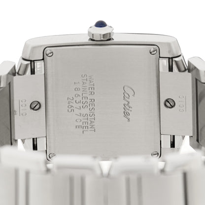 Cartier Stainless Steel 25mm Tank Francaise Quartz Watch 4 of 4