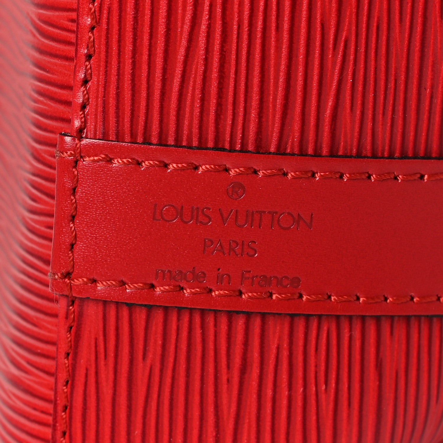 Louis Vuitton Epi Petit Noe Castillan Red 6 of 10