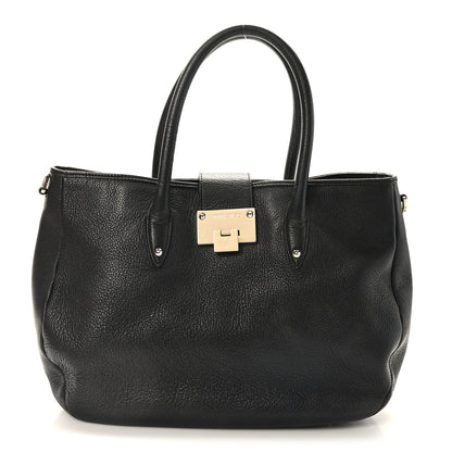 Jimmy Choo Grainy Calf Rania Black 1 of 8