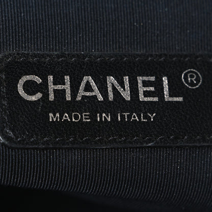 Chanel Metallic Patent Calfskin Quilted Medium Boy Flap Silver 6 of 15