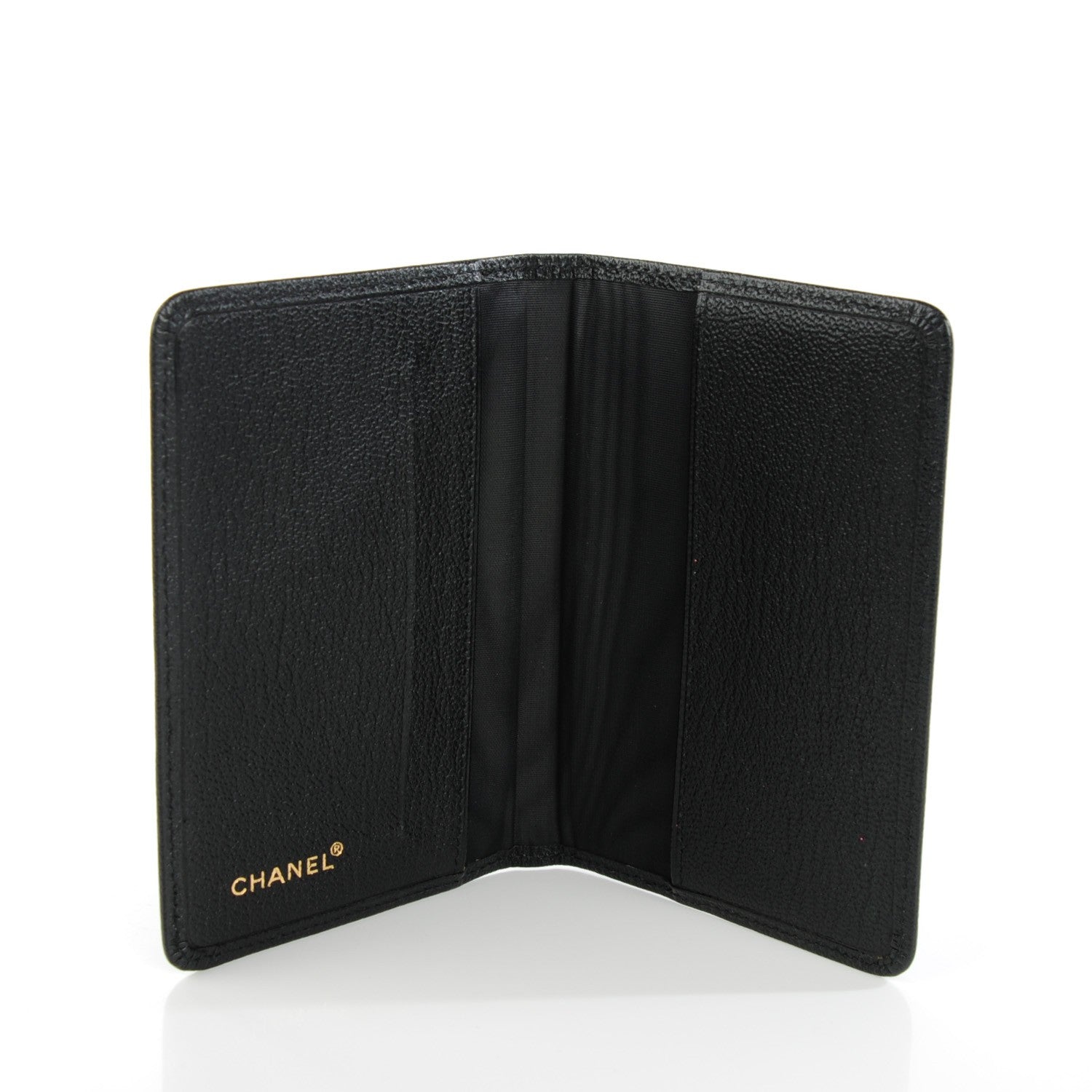 Chanel Goatskin Small Pocket Agenda Cover Black 5 of 8
